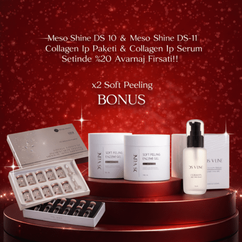 DS V-LINE Yeni Yıl Profesyonel Kampanyası Meso Shine DS 10 & DS 11 ile Güçlü Başlangıç
