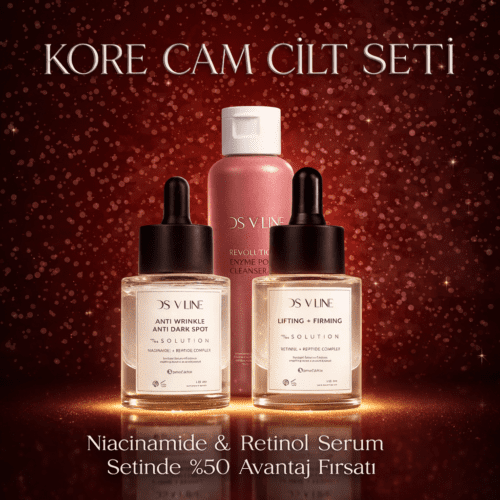 KORE CAM CİLT SETİ %50 AVANTAJ + ENZYME PEELING BONUS