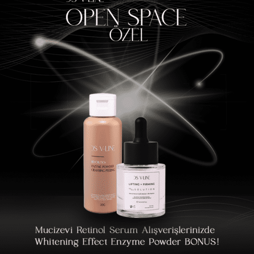 DS V-LINE Retinol Lifting Serum + Whitening Enzyme Powder (Open Space Özel Set)
