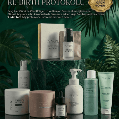 RE-BIRTH Protokolü | 88 Saatlik Fermente Detoks & Kolajen Seti